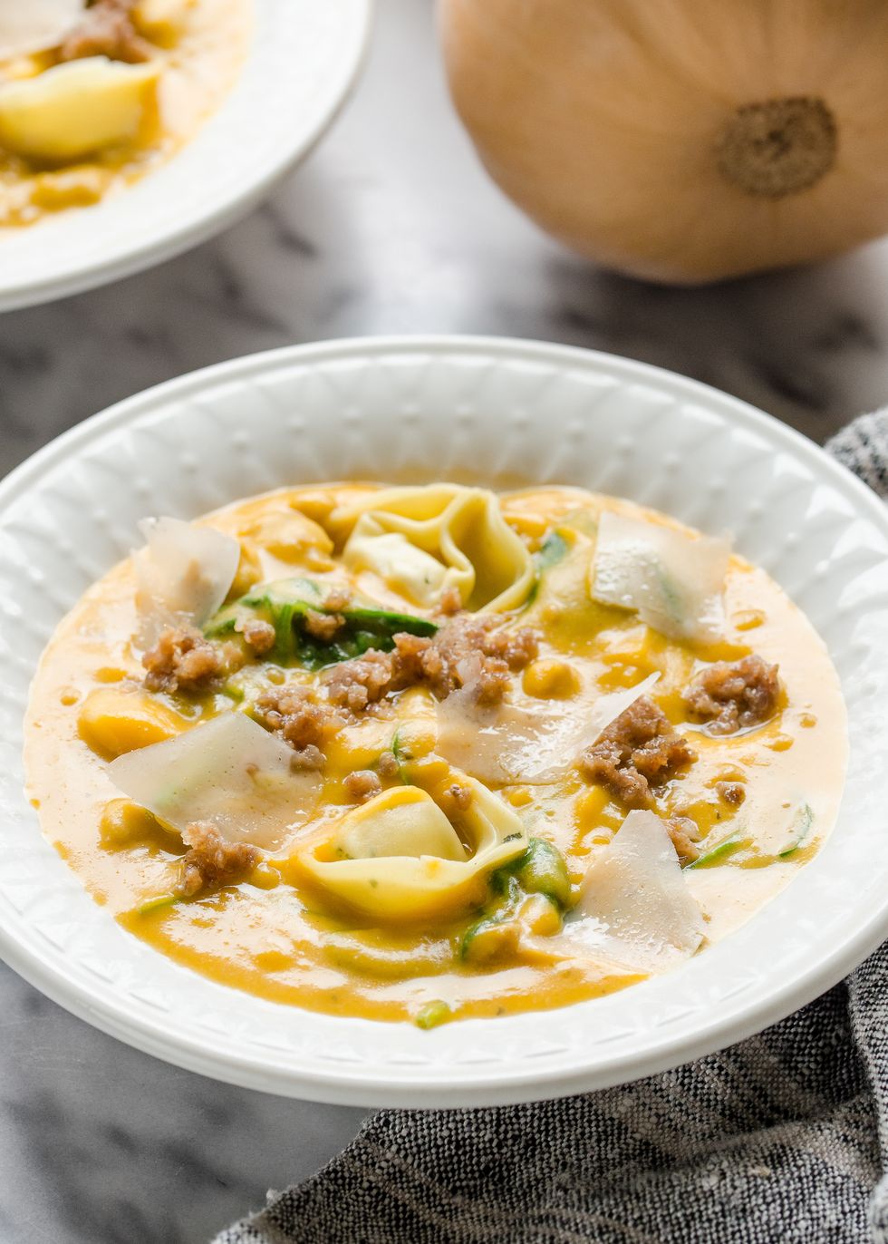 Butternut Squash Tortellini Soup